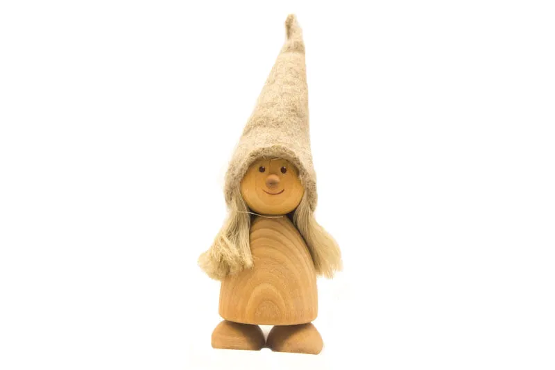 Woman with Felt Hat Ornament