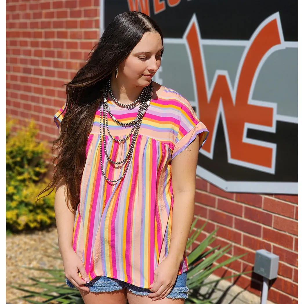 Women's Multicolored Blouse