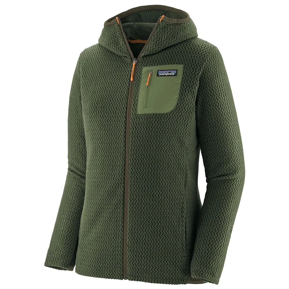 Women's R1 Air Full-Zip Hoody - Torrey Pine Green