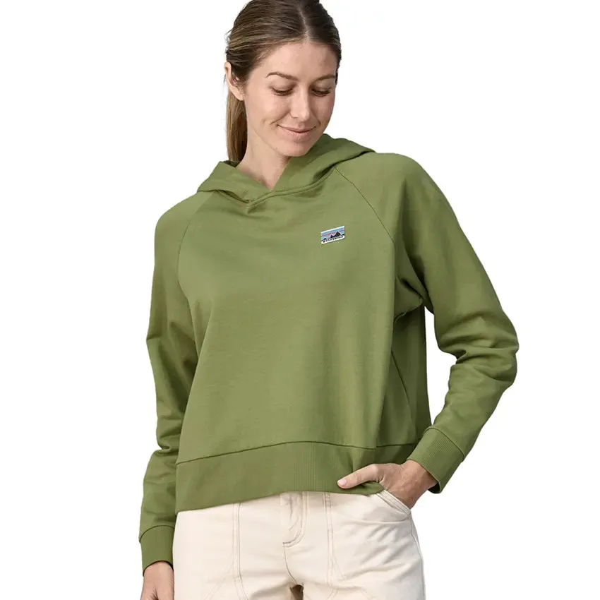 Women's Regenerative Organic Certified Cotton Essential Hoody - Buckhorn Green