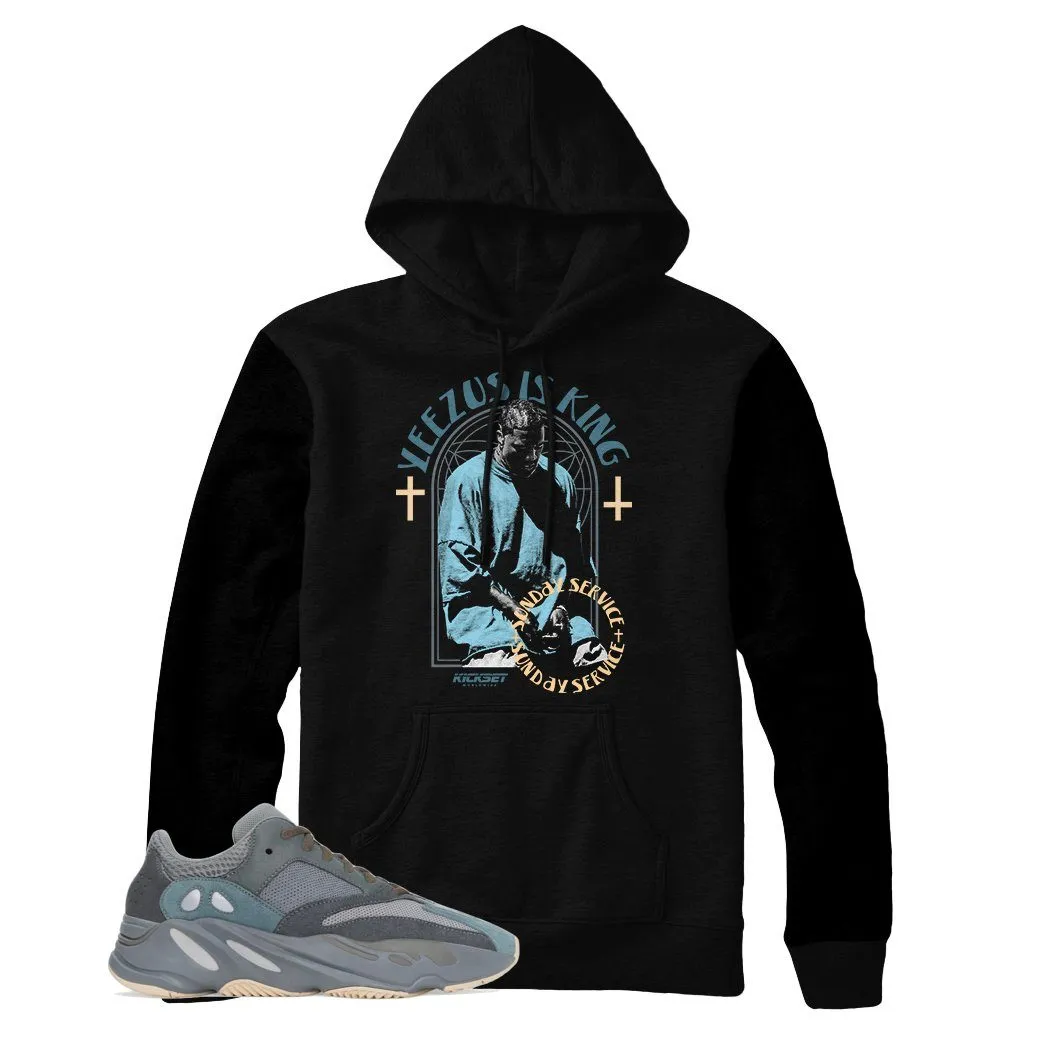 Yeezy 700 Teal Blue King Yeezus Hoodie