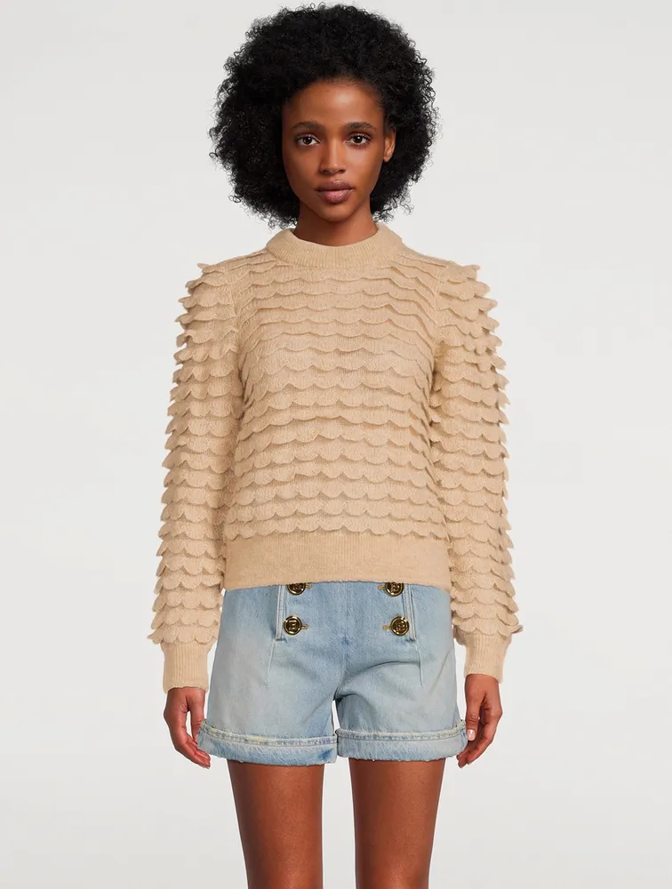 ZIMMERMANN Dancer Frill Sweater