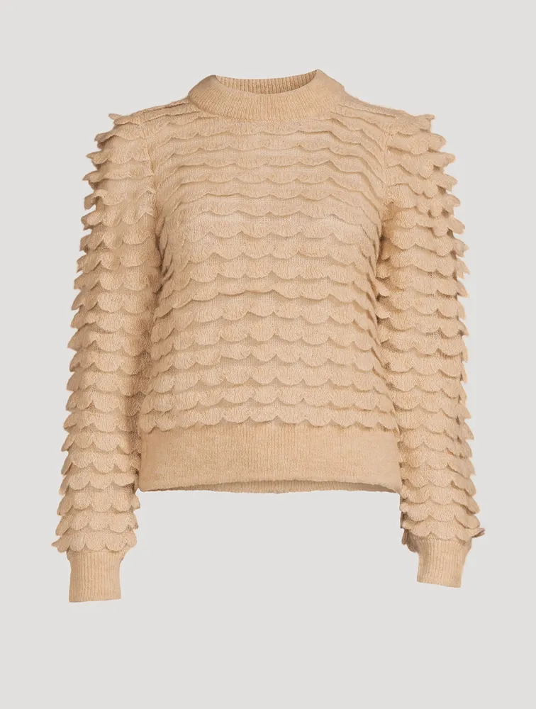 ZIMMERMANN Dancer Frill Sweater