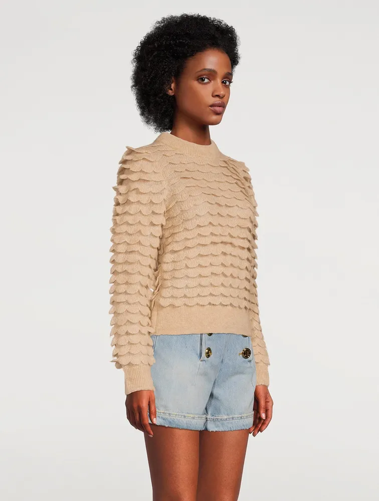 ZIMMERMANN Dancer Frill Sweater